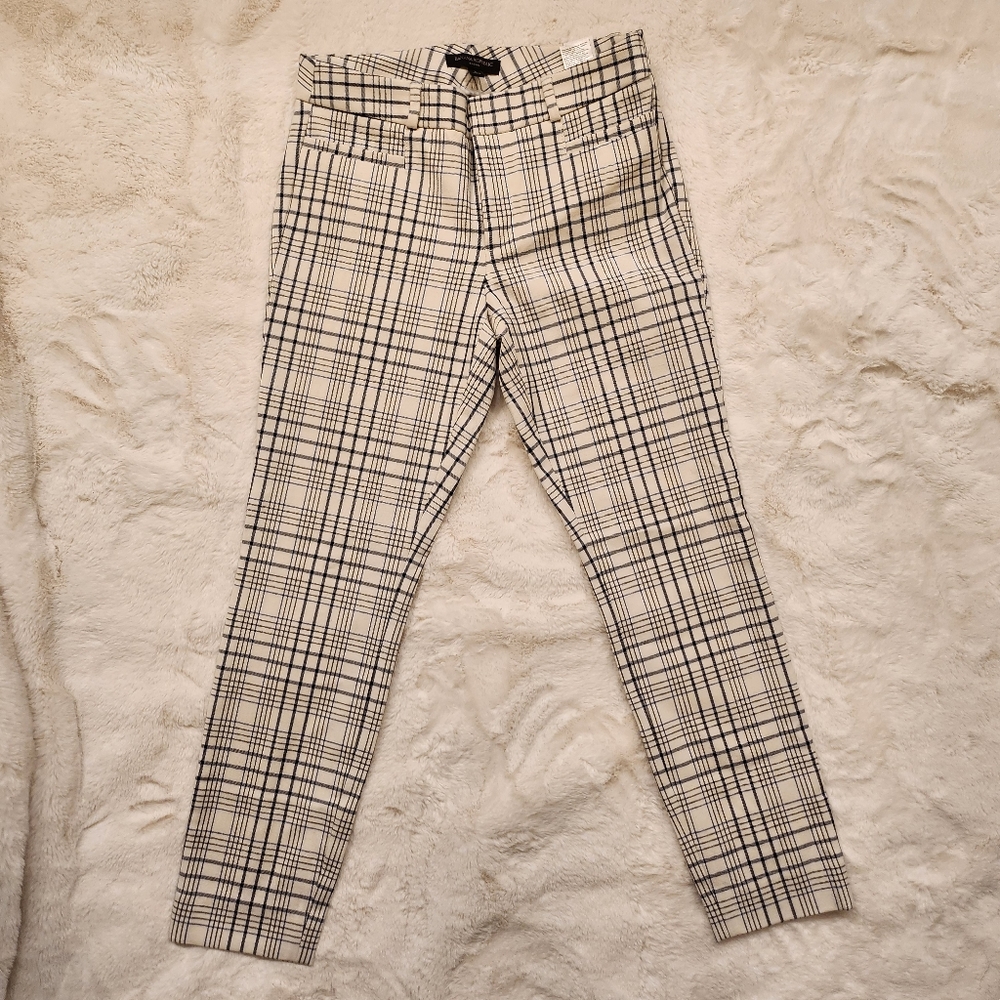 Banana Republic Sloan Plaid Pant Size 2